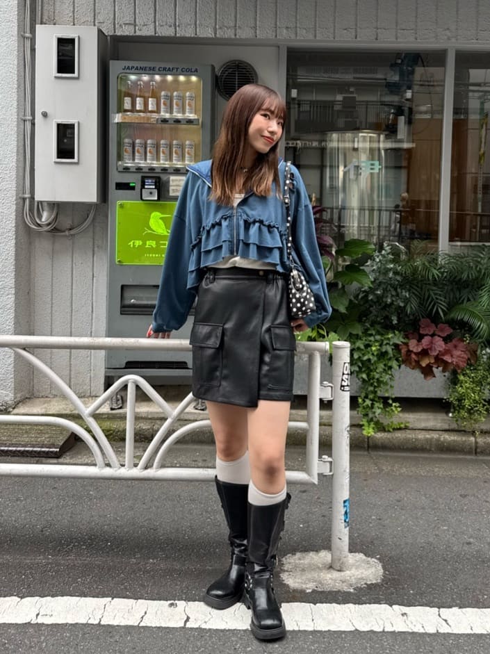 CIAOPANIC CP Logo荷葉邊分層破損hoodie