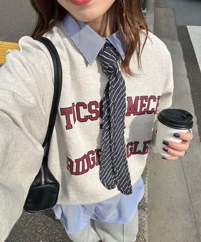 CIAOPANIC Frilled tie