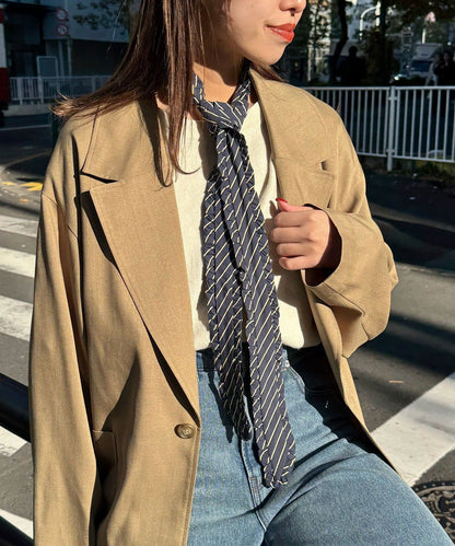 CIAOPANIC Frilled tie