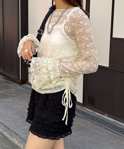 CIAOPANIC 花花Lace Top