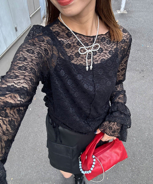 CIAOPANIC 花花Lace Top