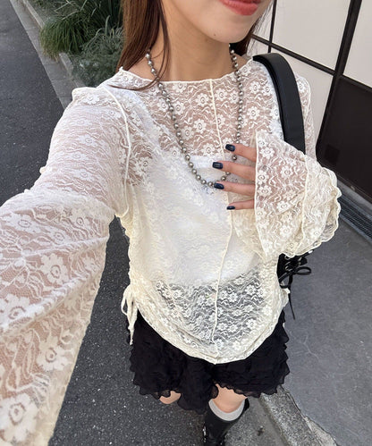 CIAOPANIC 花花Lace Top