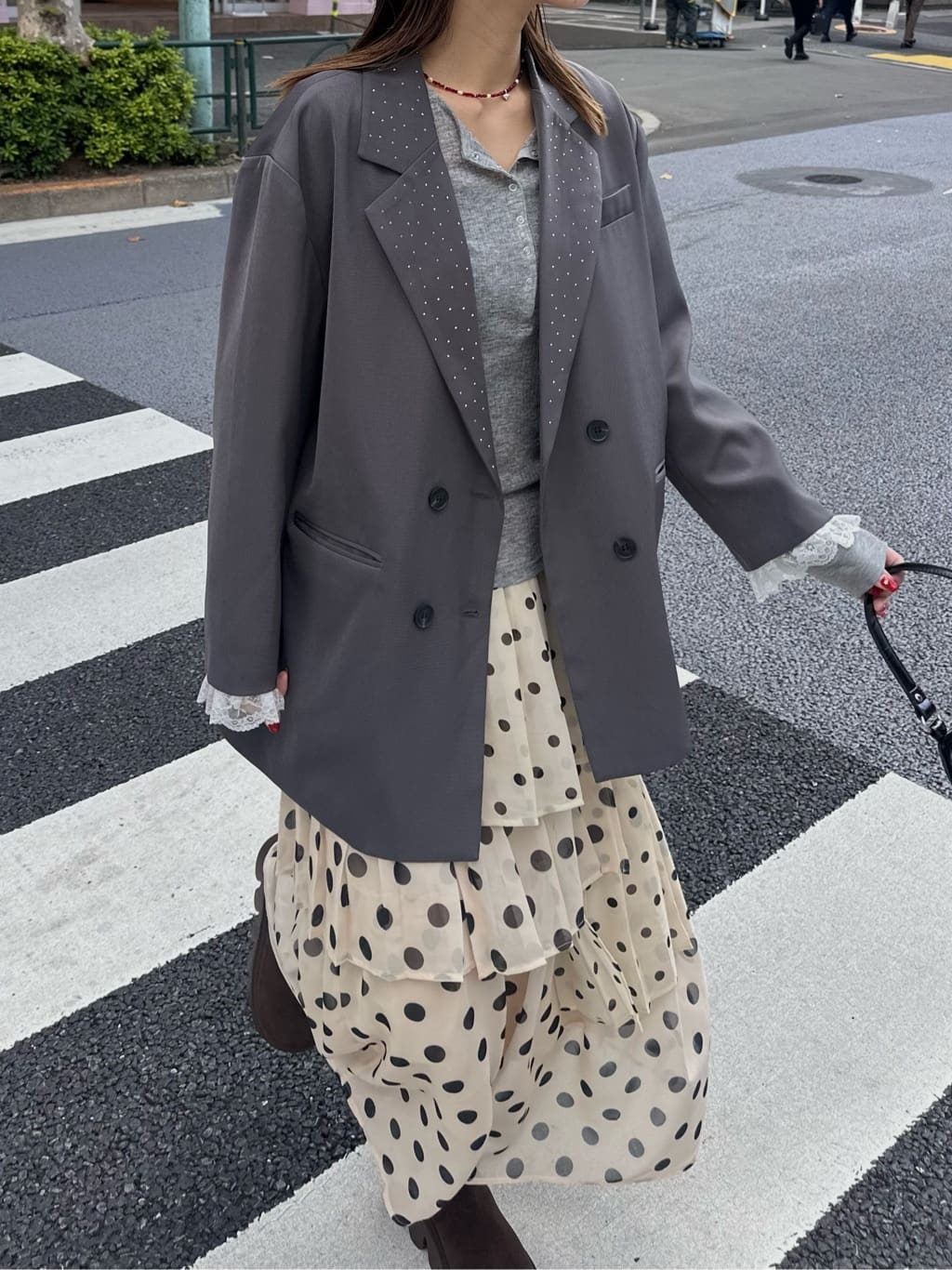 CIAOPANIC 波點半身裙