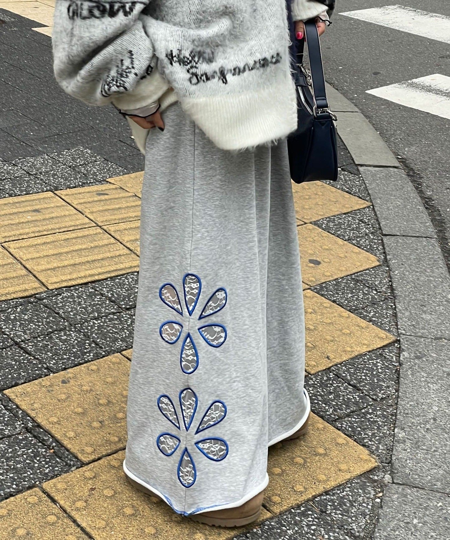 HELLO.SANFRANCISCO 花花 Wide Pants