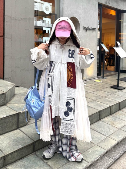 HELLO.SANFRANCISCO 格紋mellow喇叭褲