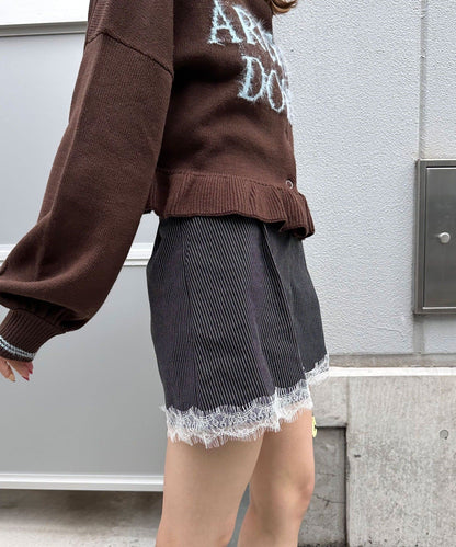 CIAOPANIC Lace邊短裙