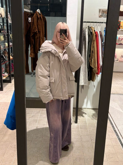 CIAOPANIC Vintage Ribbon print denim 喇叭褲