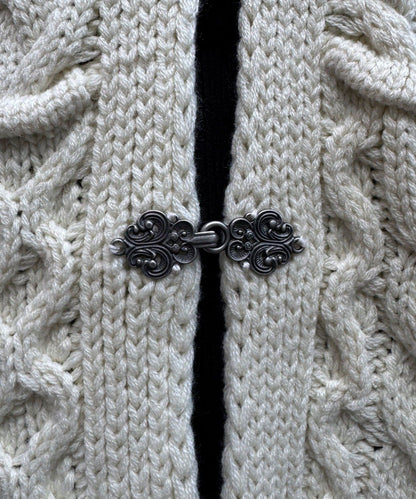 CIAOPANIC Patchwork cable cardigan