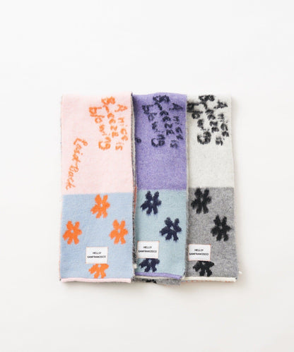 HELLO.SANFRANCISCO Patchwork muffler