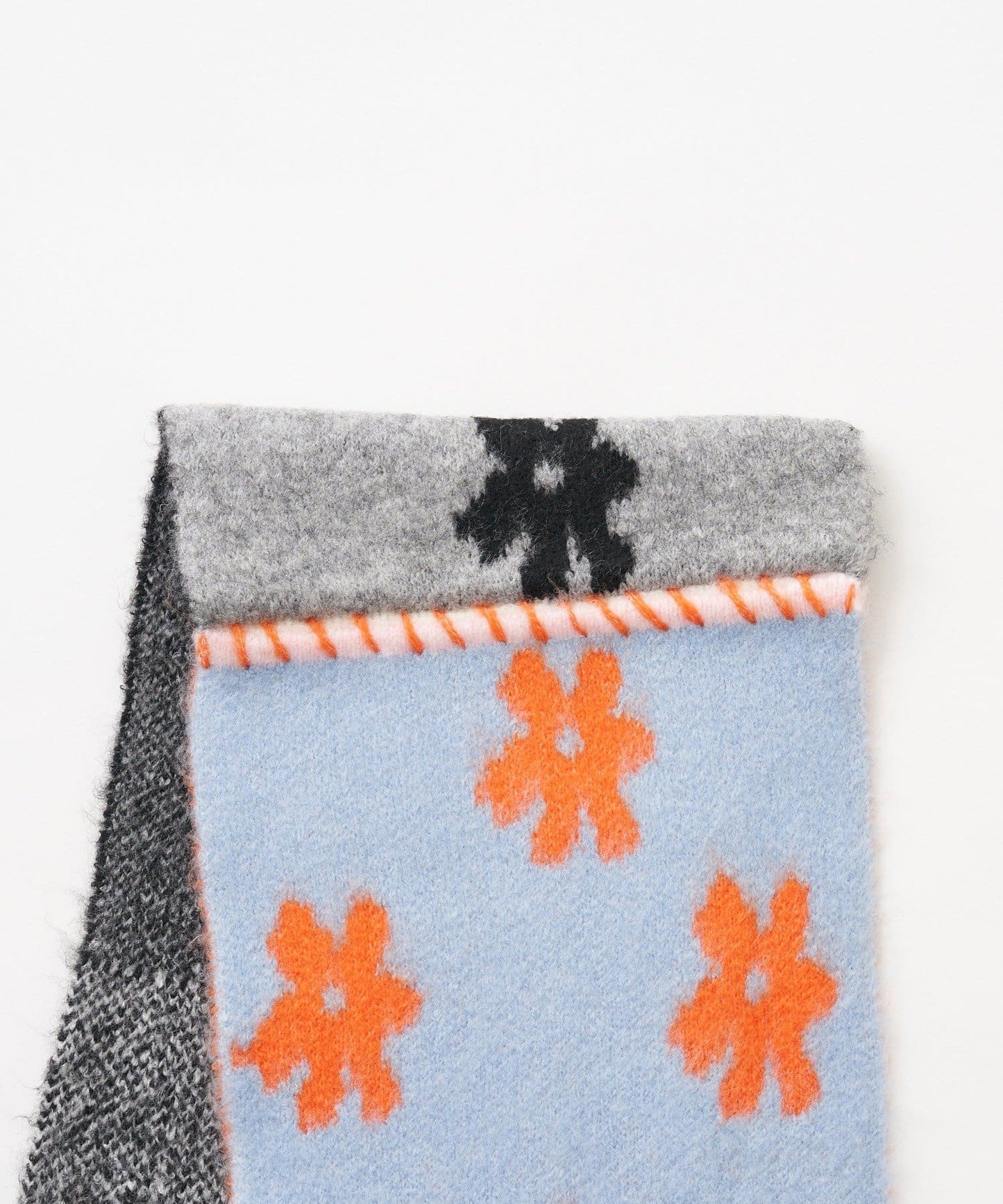 HELLO.SANFRANCISCO Patchwork muffler