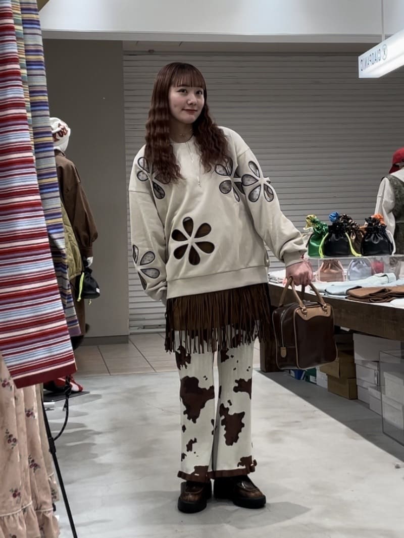 HELLO.SANFRANCISCO 花花鏤空Sweater