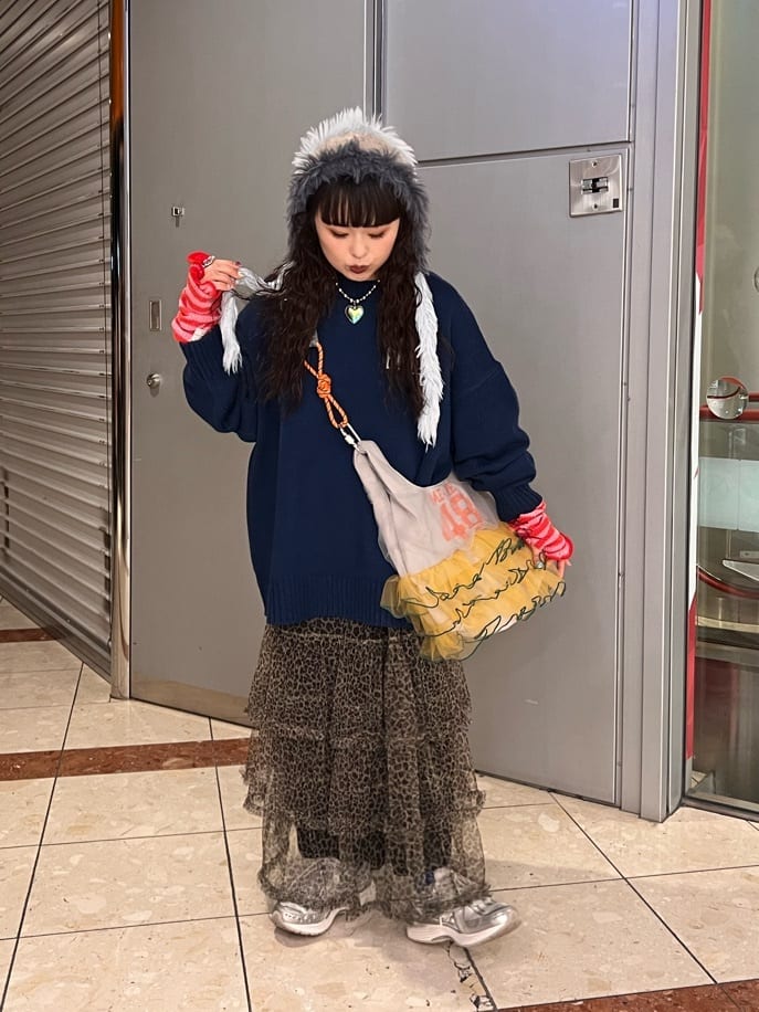 Me + Me ribbon arm warmers