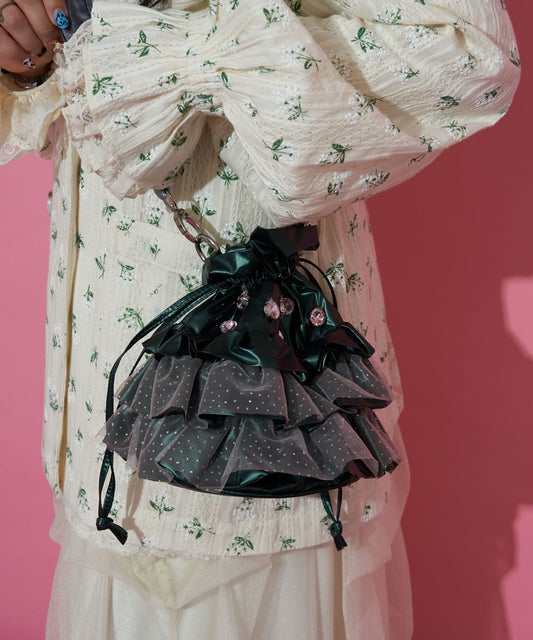 Me + Me Drawstring jewelry bag