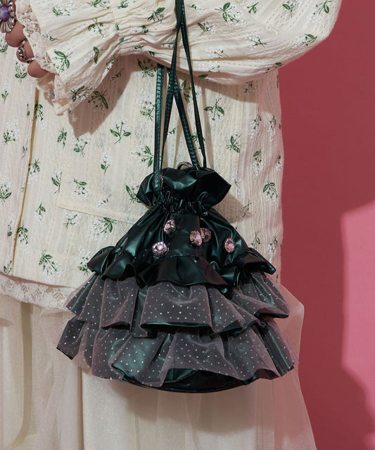 Me + Me Drawstring jewelry bag