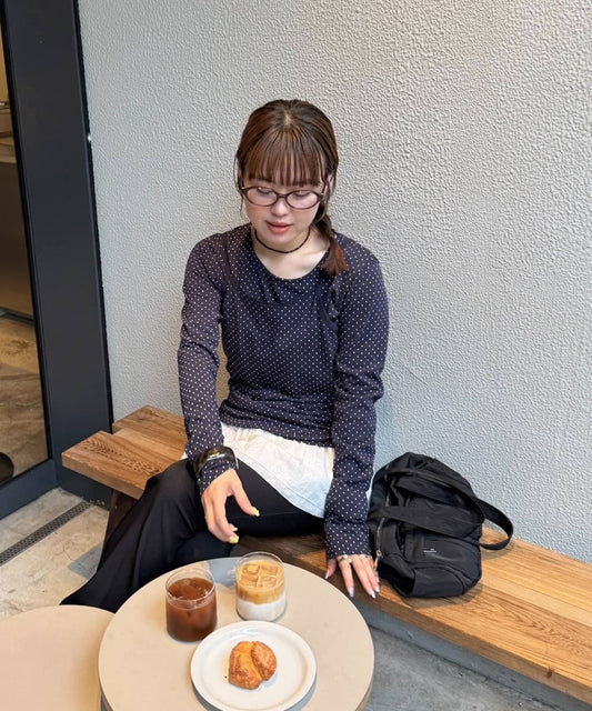 umm By Discoat 波點吊帶＋長袖Tee