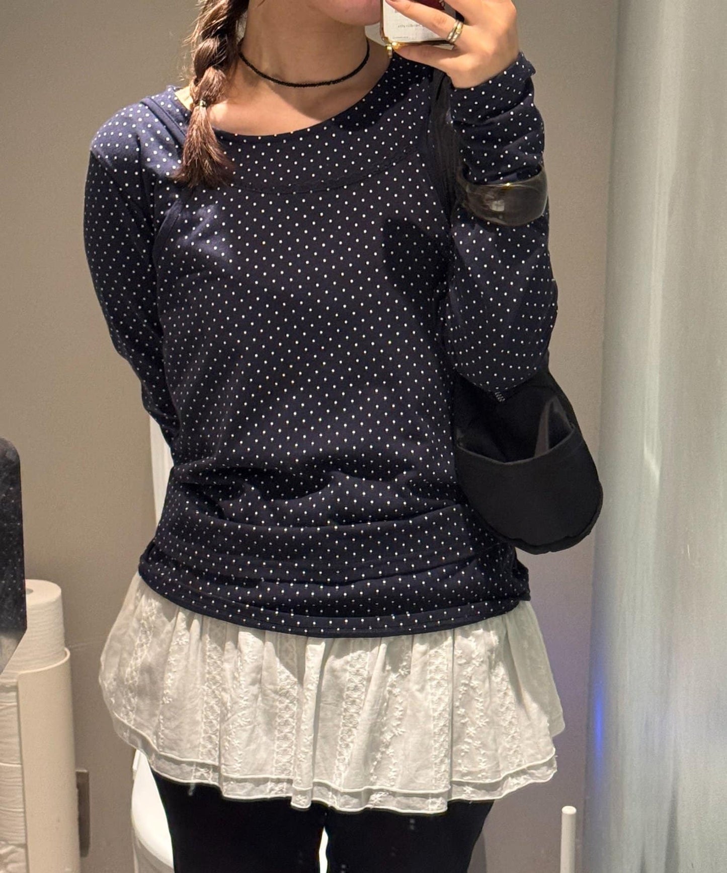 umm By Discoat 波點吊帶＋長袖Tee