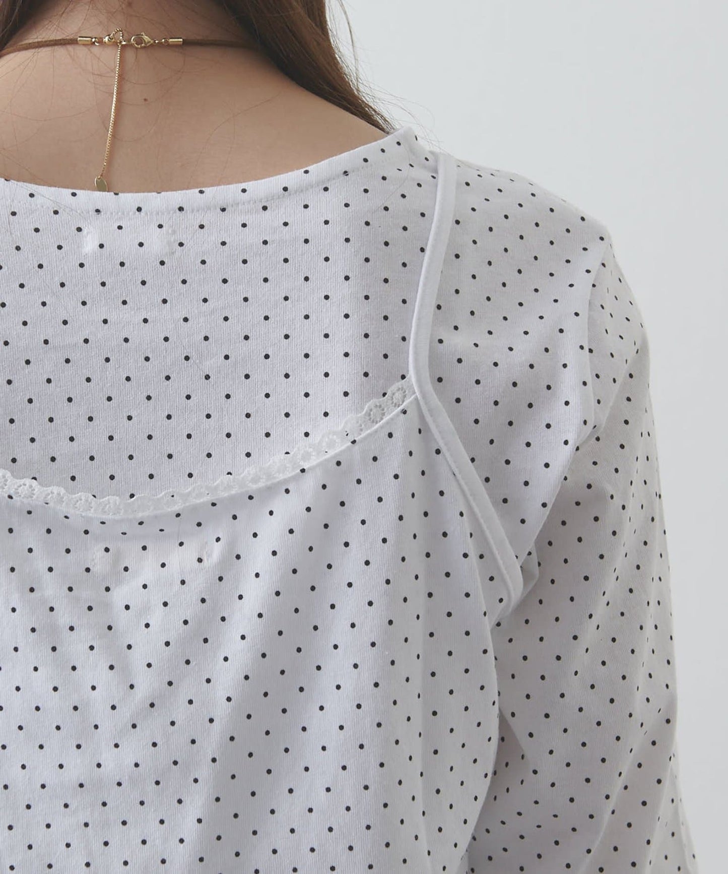 umm By Discoat 波點吊帶＋長袖Tee