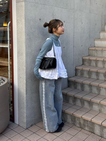 umm. by DISCOAT Frill hem sleeveless blouse