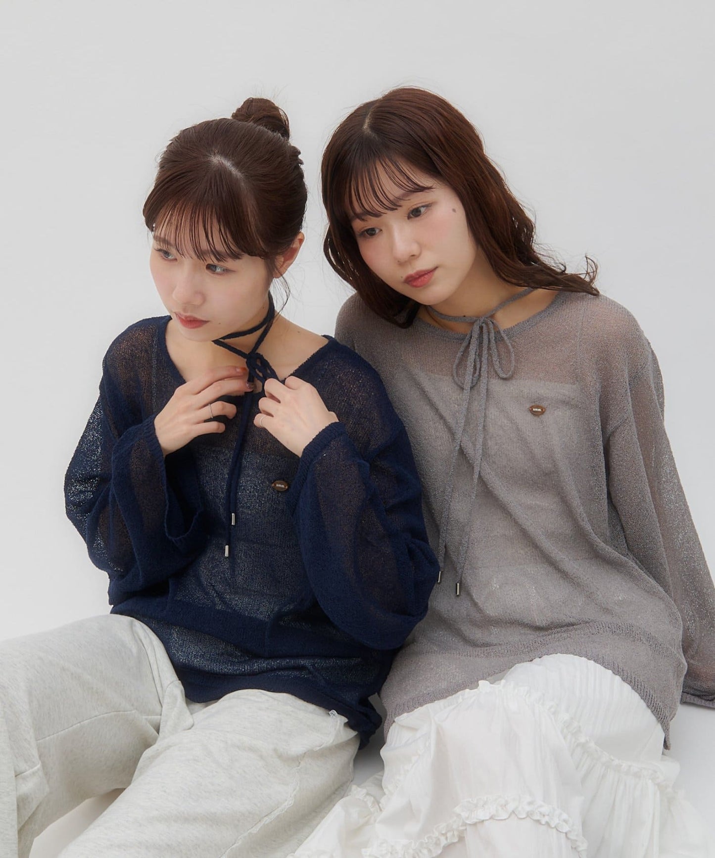 umm. by DISCOAT Pullover with choker