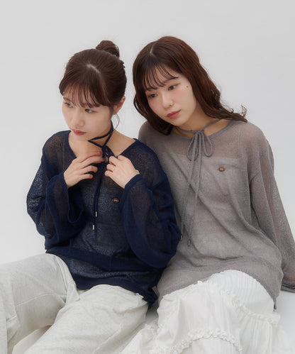 umm. by DISCOAT Pullover with choker