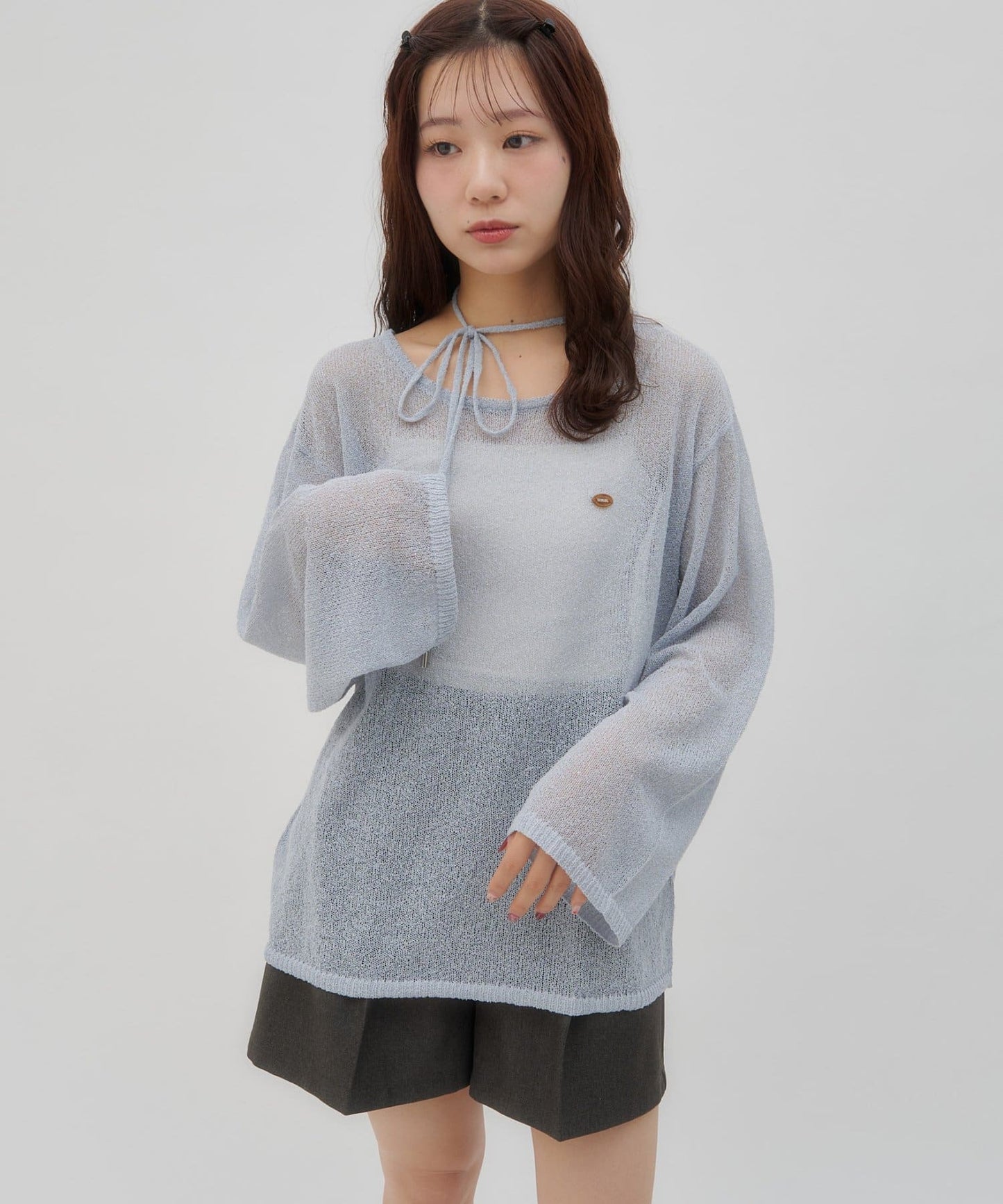 umm. by DISCOAT Pullover with choker