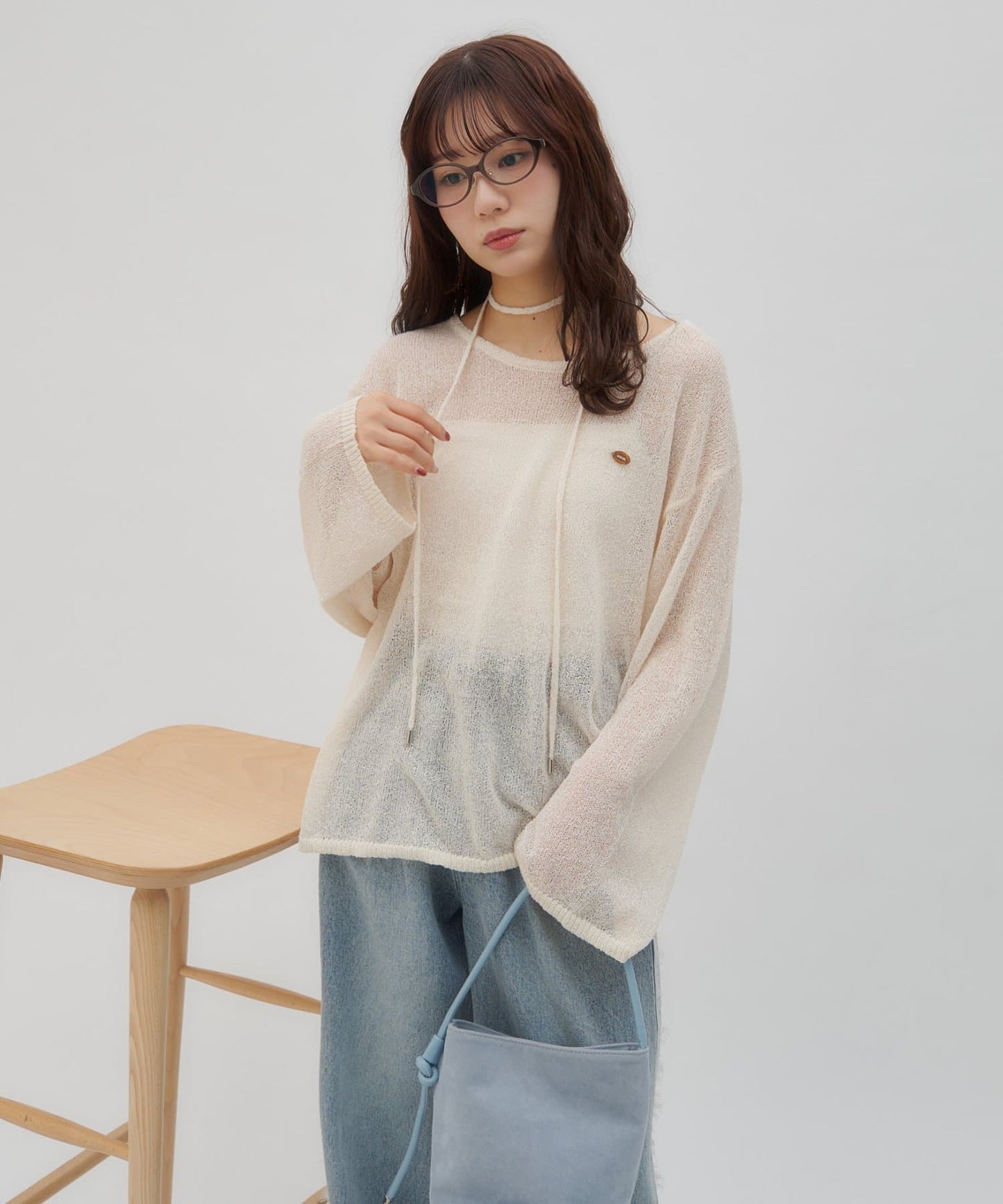 umm. by DISCOAT Pullover with choker