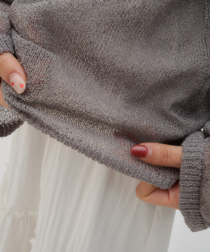 umm. by DISCOAT Pullover with choker