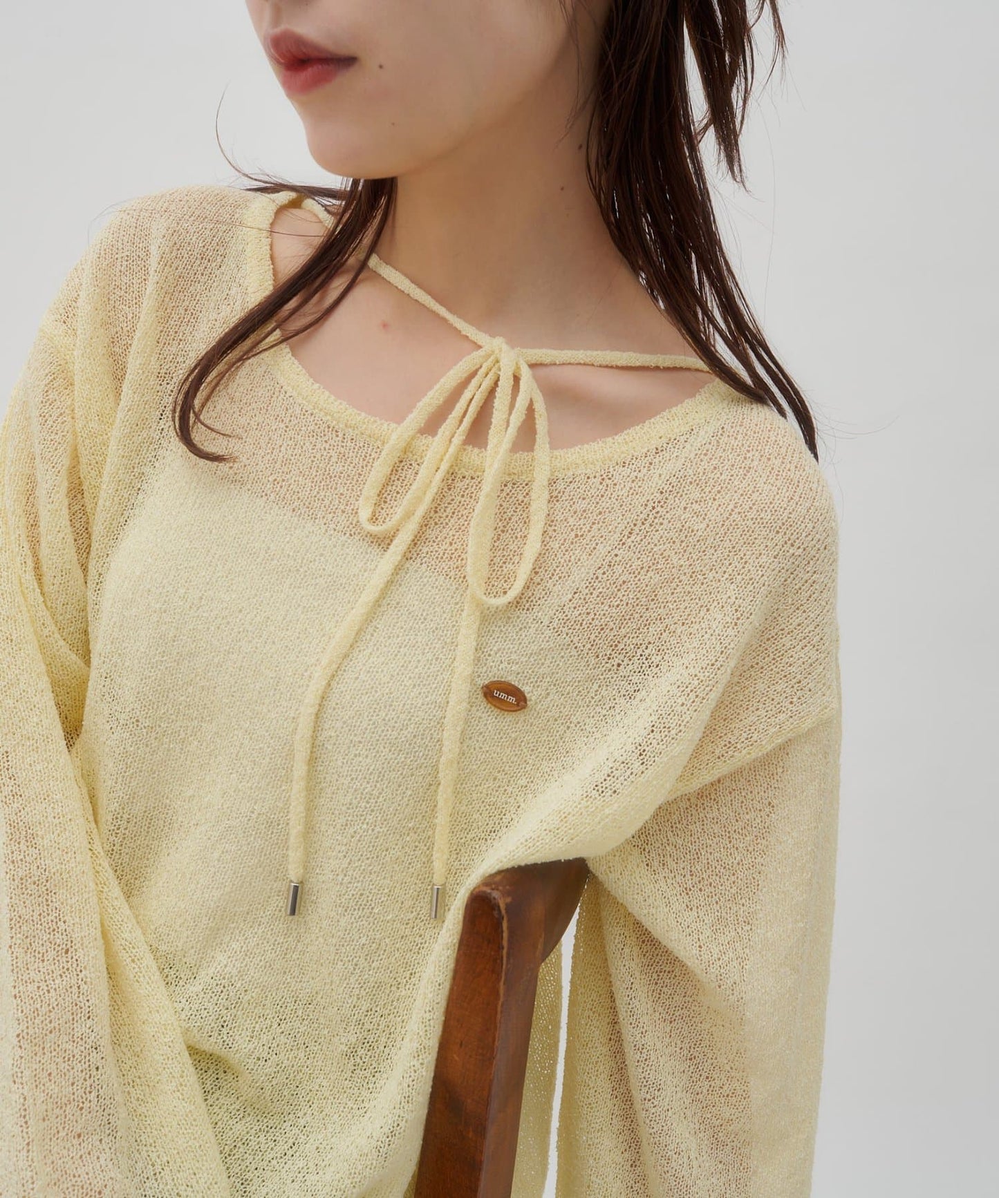 umm. by DISCOAT Pullover with choker