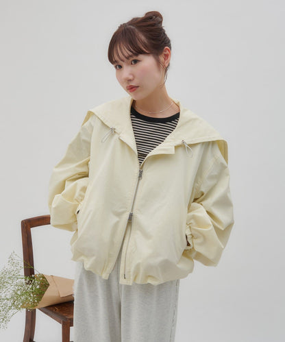 umm. by DISCOAT Balloon hem blouson