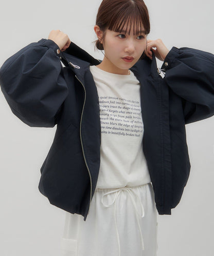 umm. by DISCOAT Balloon hem blouson