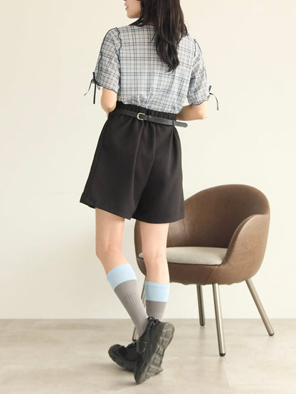 [短袖❣️]Kutir Ribbon sheer top