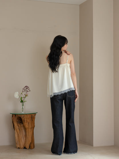 hinari Satin lace camisole