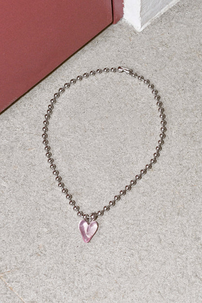 GOLDY Jelly Heart Necklace