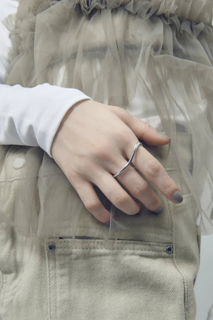 GOLDY 2way Heart Double Ring