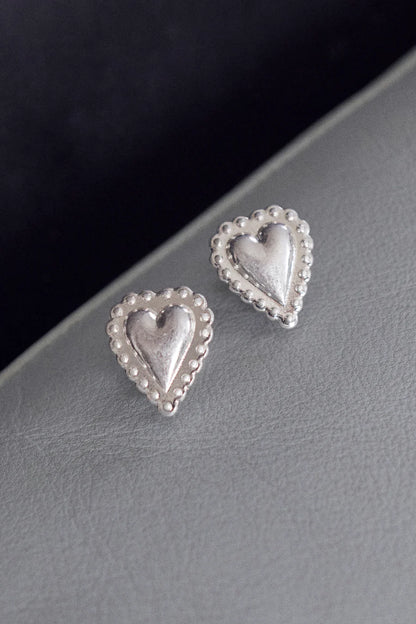 GOLDY Vintage Heart Earrings