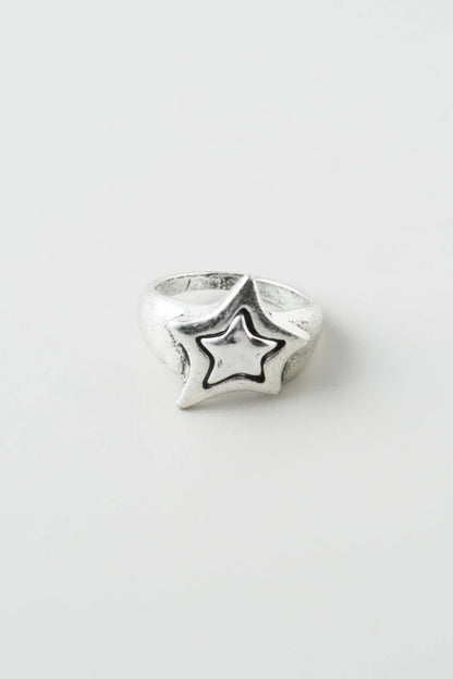 GOLDY Vintage Layered Star Ring