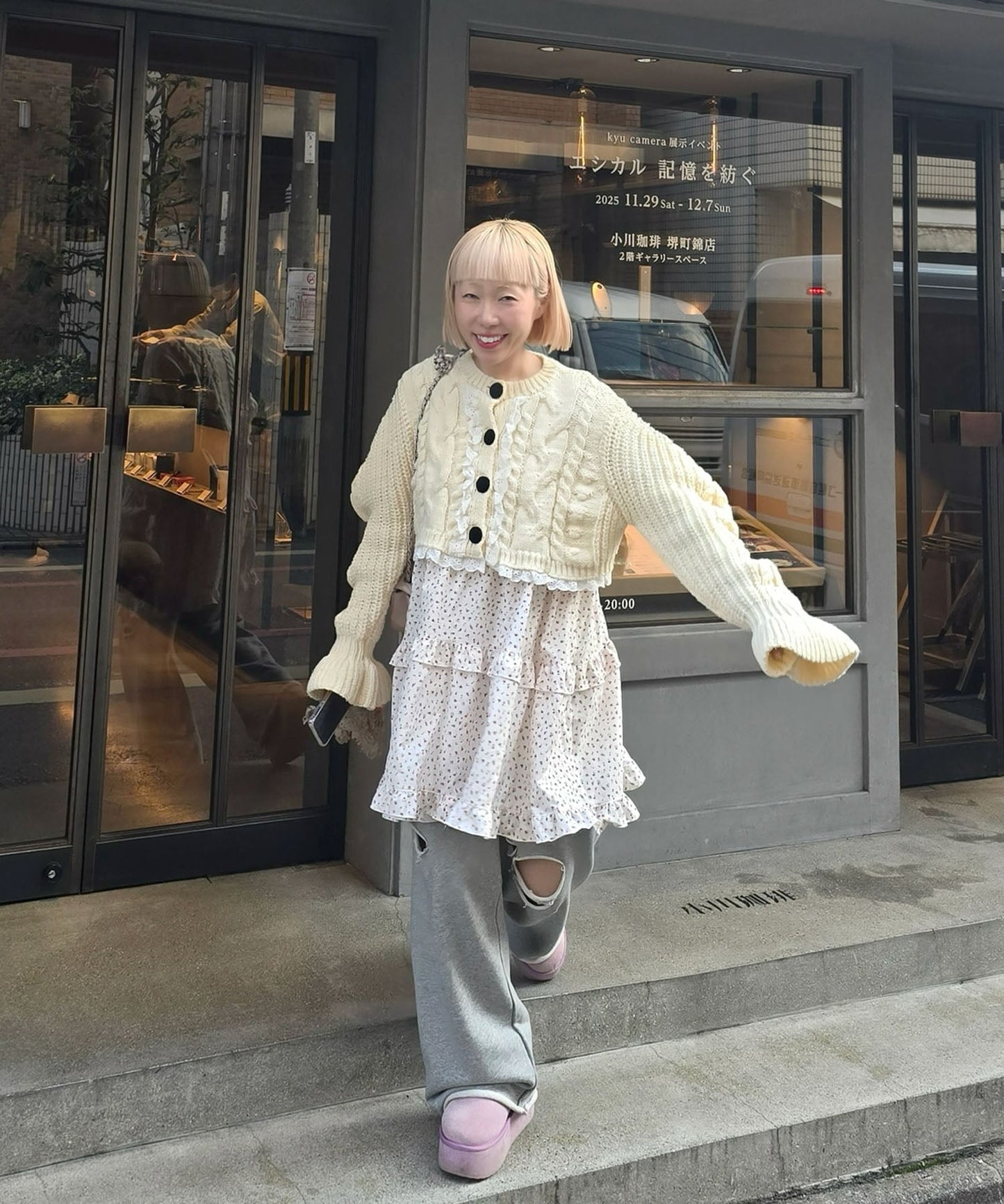 フリルティアードキャミワンピミニ