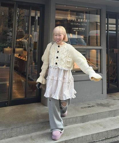 フリルティアードキャミワンピミニ