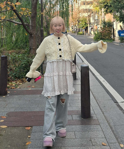 フリルティアードキャミワンピミニ