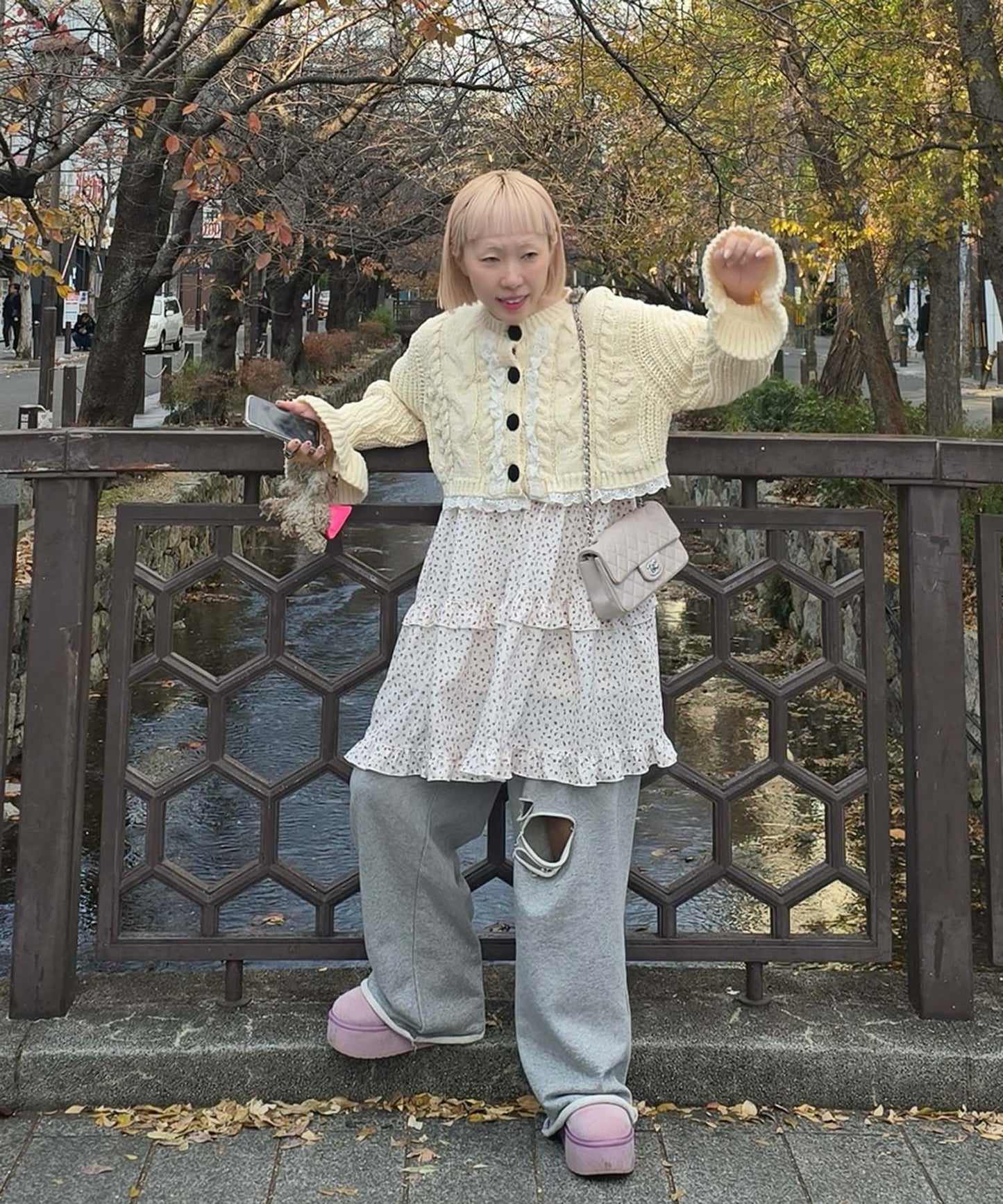 フリルティアードキャミワンピミニ