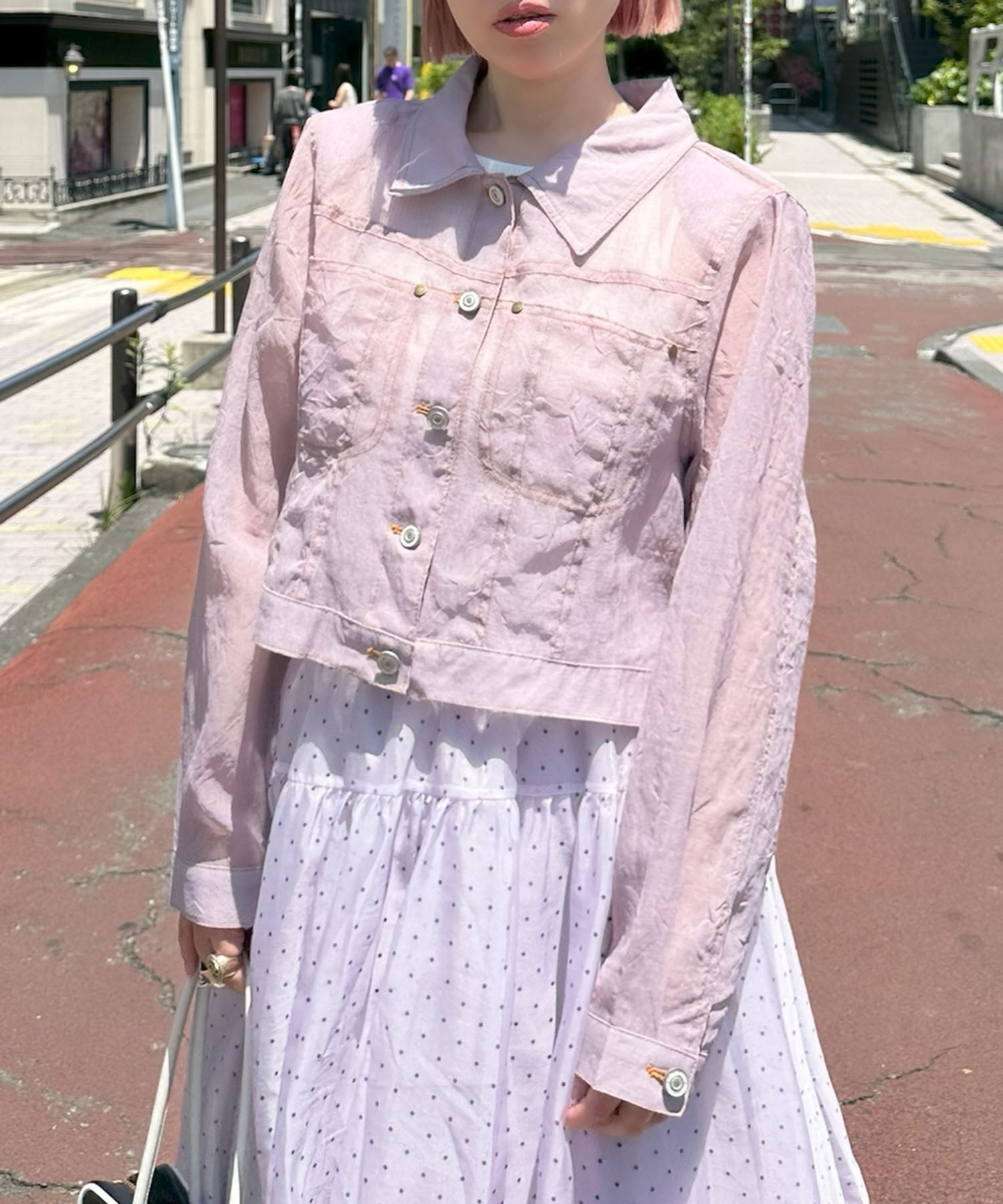 ふんわりシアードットバルーンスカート