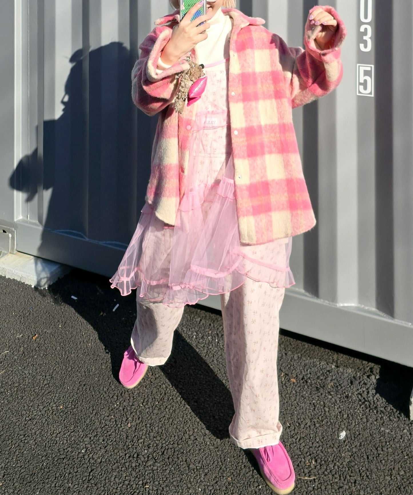 フリルティアードキャミワンピミニ