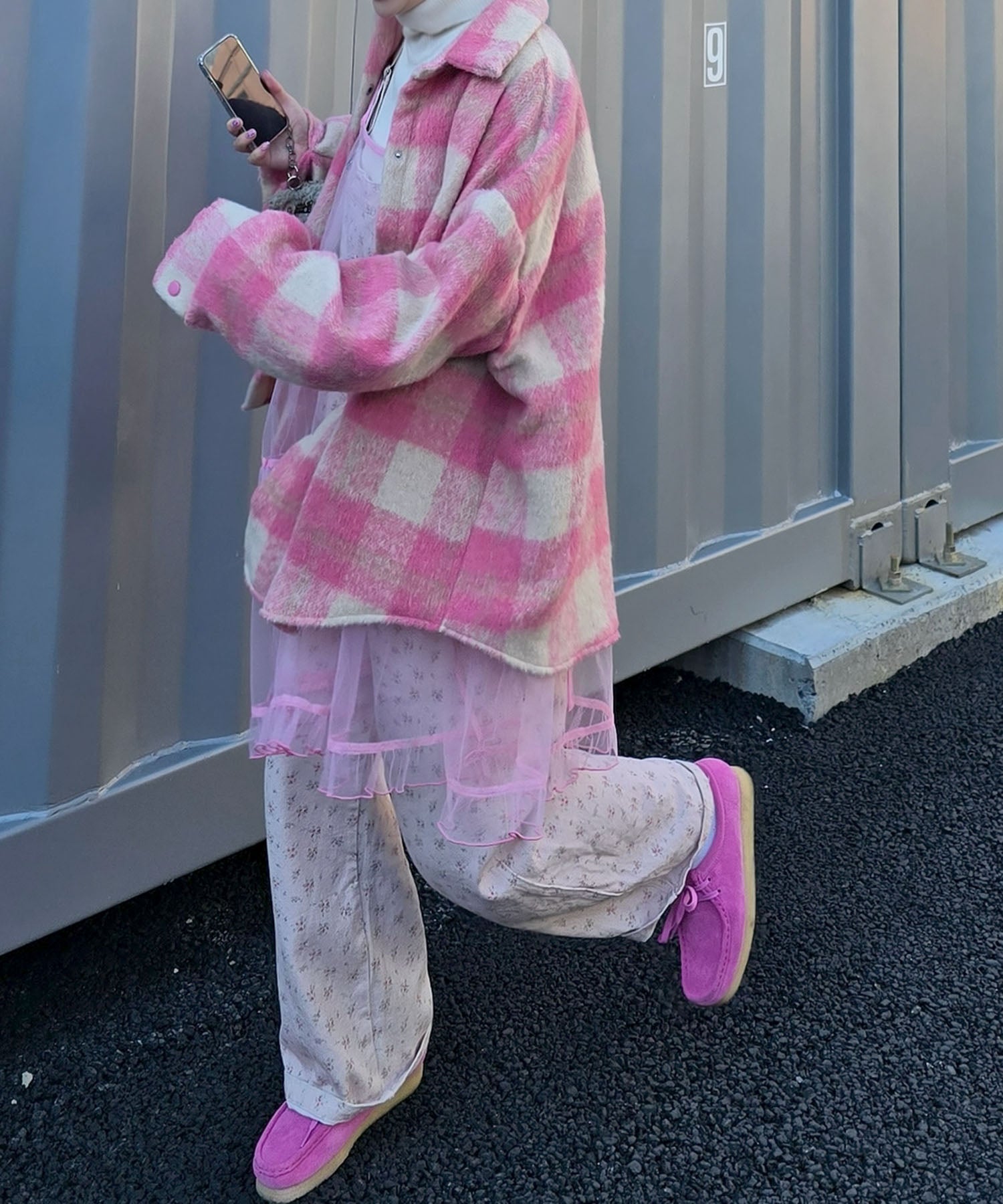 フリルティアードキャミワンピミニ