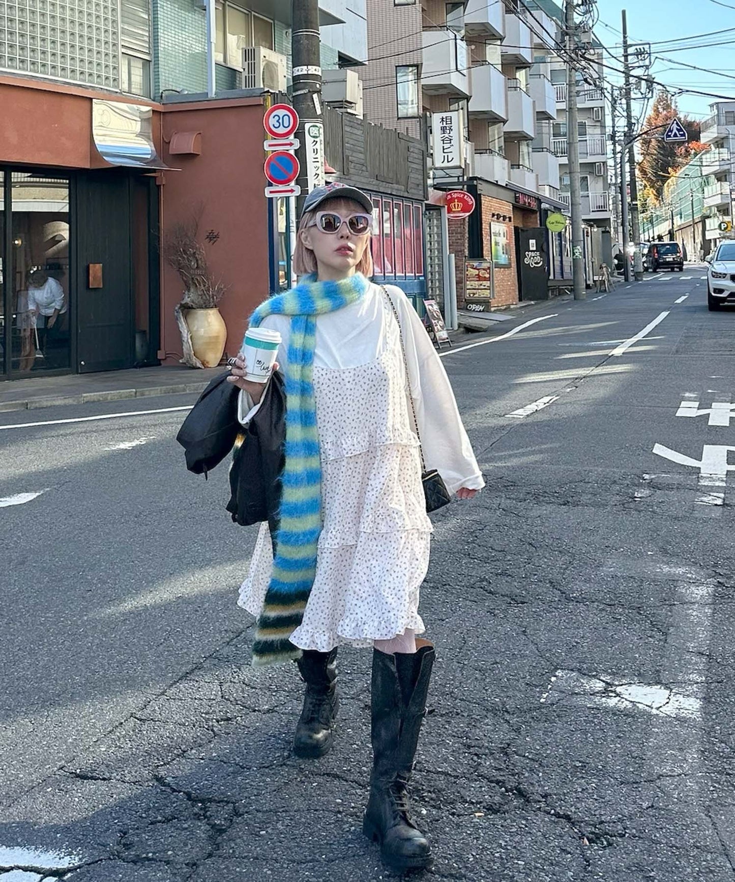 フリルティアードキャミワンピミニ