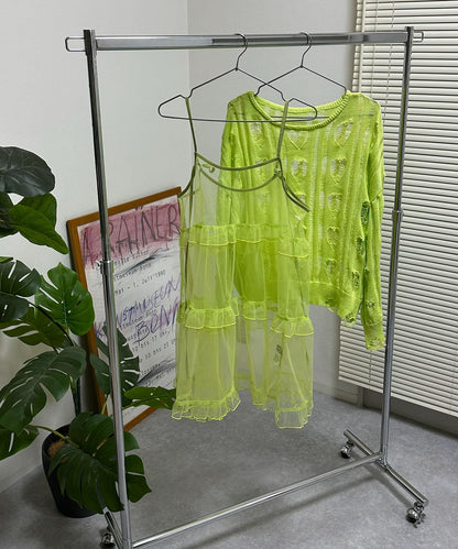 フリルティアードキャミワンピミニ