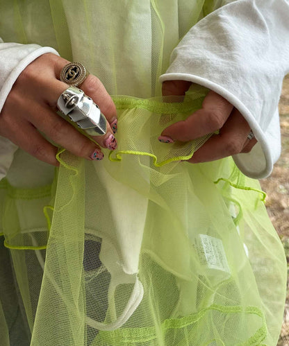 フリルティアードキャミワンピミニ