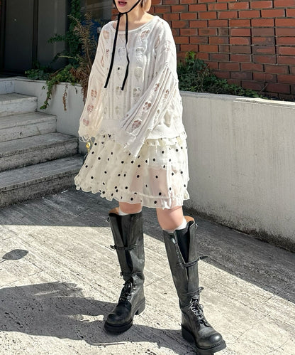 フリルティアードキャミワンピミニ