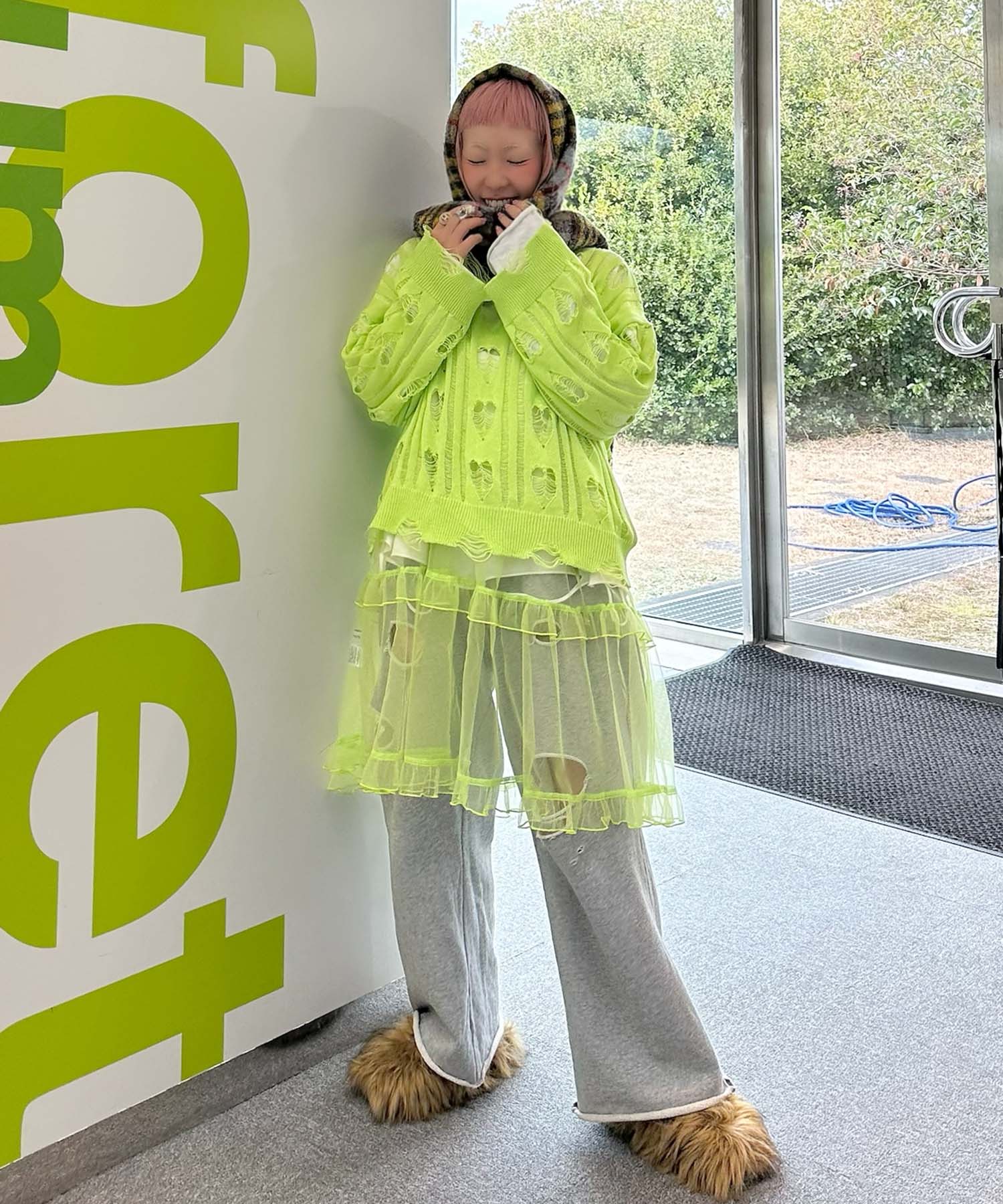 フリルティアードキャミワンピミニ