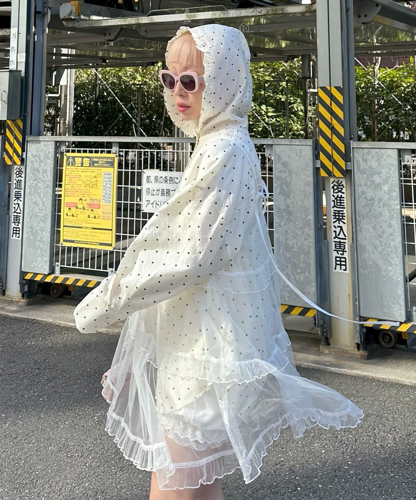 フリルティアードキャミワンピミニ