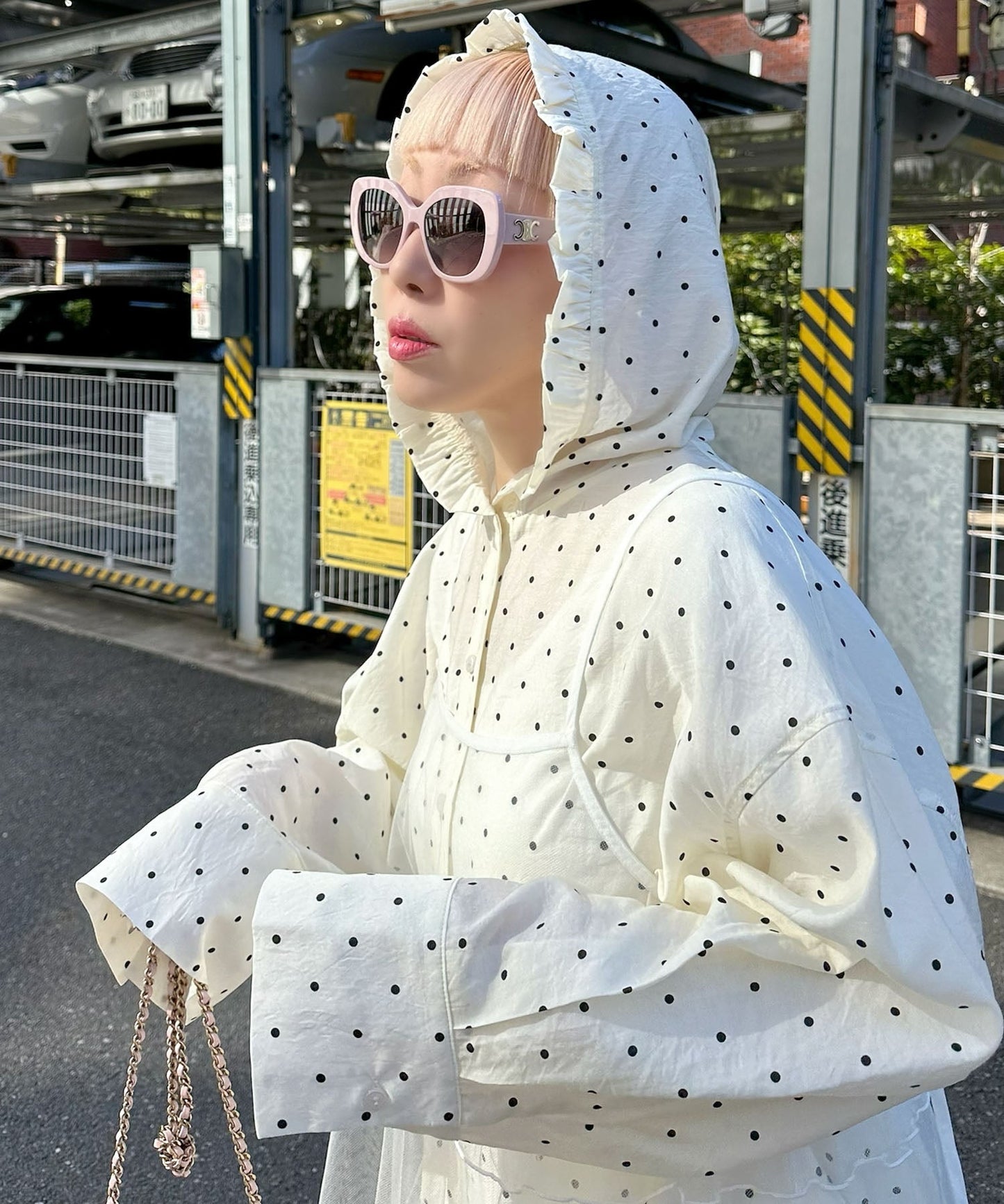 フリルティアードキャミワンピミニ